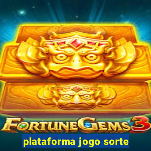 plataforma jogo sorte